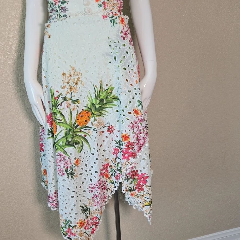 FARM Rio Asymmetrical Dress with Floral Patterns - Picture 6 of 13